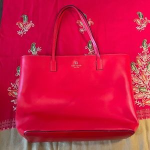 Red Kate Spade Tote